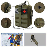 Survival First Aid Kit - Survival Full Set Molle Outdoor Gear Emergency Kits