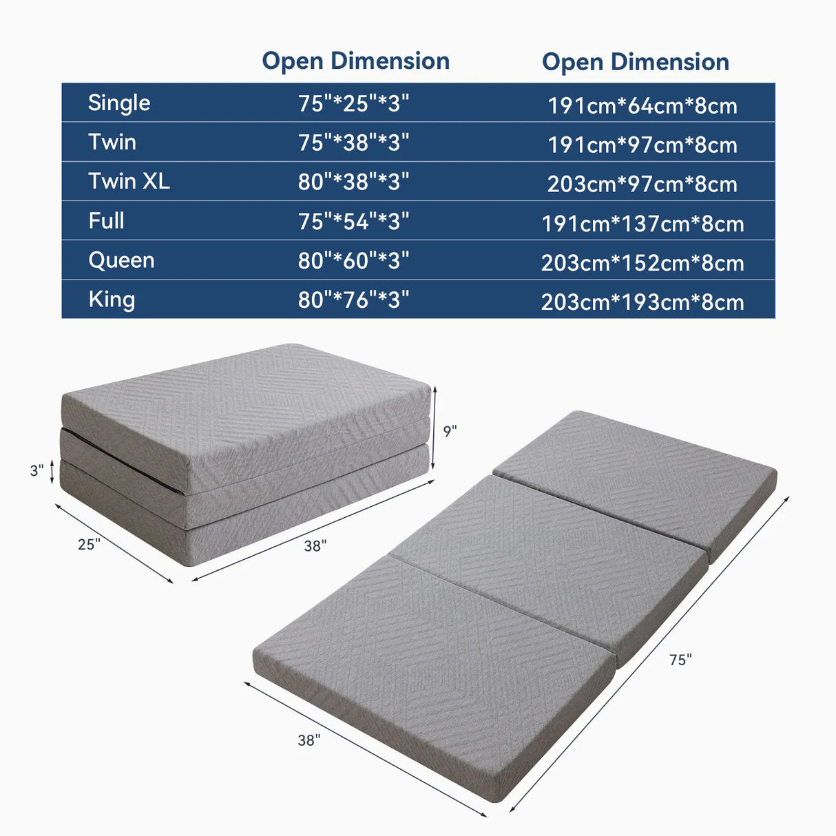 Adjustable Bed Frame - Twin XL Size Electric Adjustable Bed Base