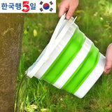 Square Silicone Folding Bucket - Large Capacity Portable Outdoor Multi-purpose Bucket