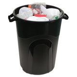 Heavy Duty 32-Gallon Plastic Garbage Can