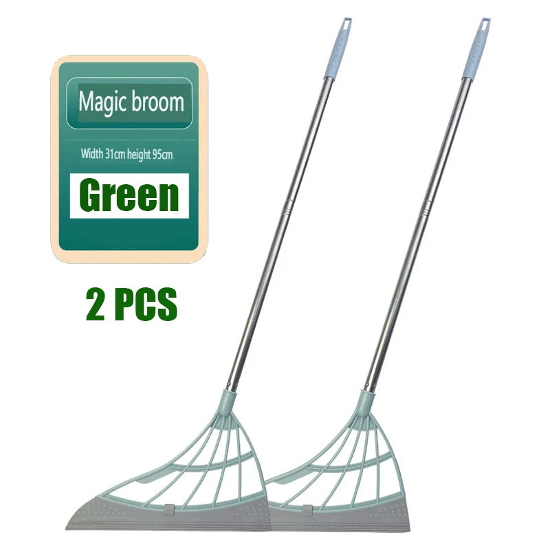 Silicone Magic Broom - Window Washing Wiper Squeegee 2PCS/Set