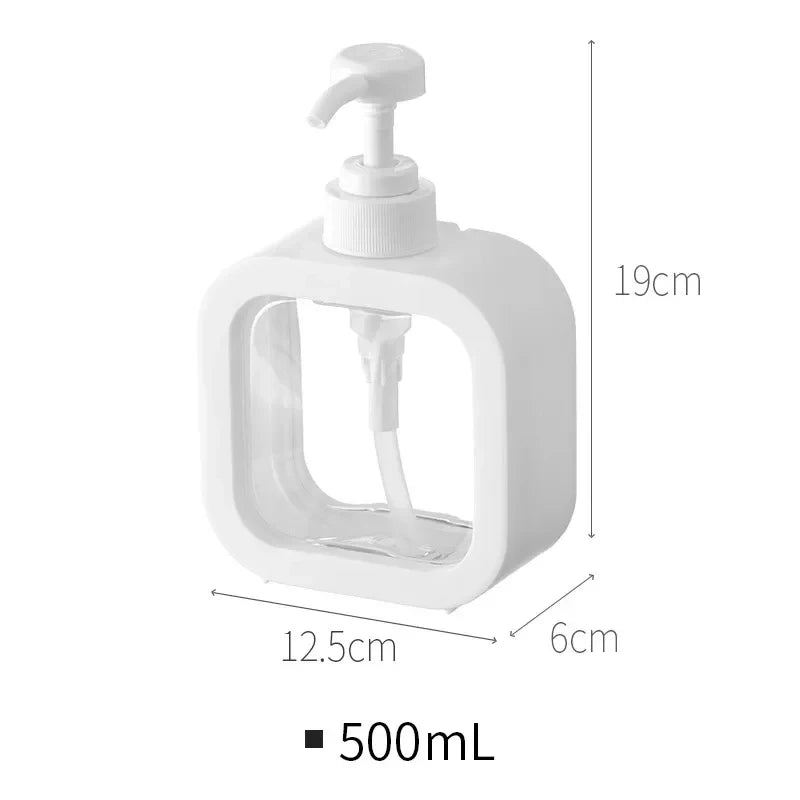 Refillable Manual Wall-Mounted Soap Dispenser