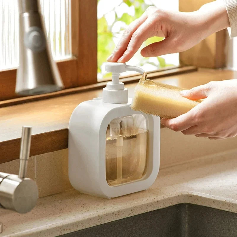 Refillable Manual Wall-Mounted Soap Dispenser