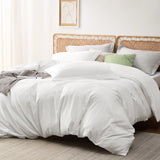 Bedsure Duvet Cover - Polyester & Rayon Derived from Bamboo Cooling Duvet Cover Set