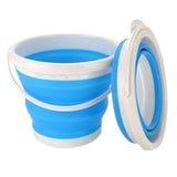 Collapsible bucket - 3L Collapsible Bucket Portable Folding Water Bucket