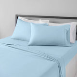 Battilo Double Bed Sheet Set - 4Pieces Bedding Set with Pillowscase