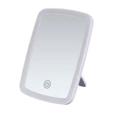 LED Makeup Mirror with Stand - Desktop Folding Compact Mirror