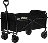 Folding Cart Poly Yard - Heavy-Duty Convertible Dump Cart