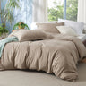 Bedsure Duvet Cover - Polyester & Rayon Derived from Bamboo Cooling Duvet Cover Set