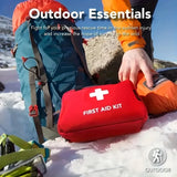 Multi-purpose small/large First Aid Kit: Portable First Aid Kit, including emergency supplies