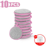 Dishwashing Sponge - Reusable Washable Sponges Double Side Magic Sponge