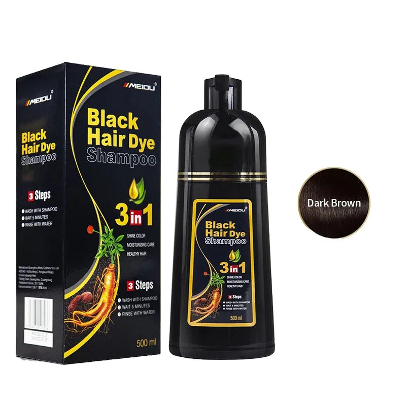 100ml/500ml Hair Dye Shampoo