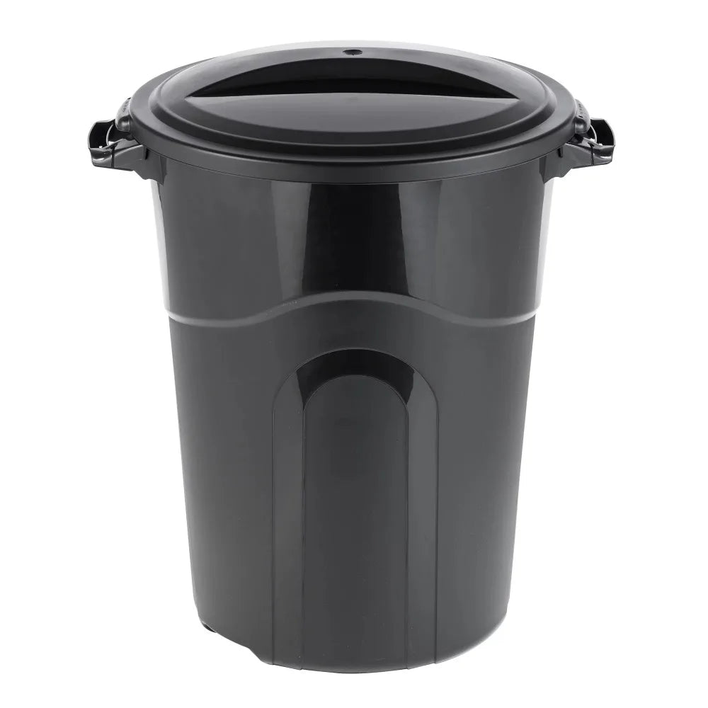 Heavy Duty 32-Gallon Plastic Garbage Can