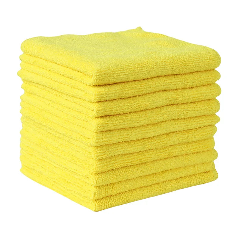 Microfiber car cleaning towels - 10/5/3/1pcs Soft Quick Drying Thicken Microfiber Car Cleaning Towels