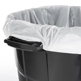 20-Gallon Durable Plastic Trash Can with Lid