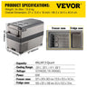 Vevor car refrigerator - Mini Fridge Freezer Portable Compressor Cooler