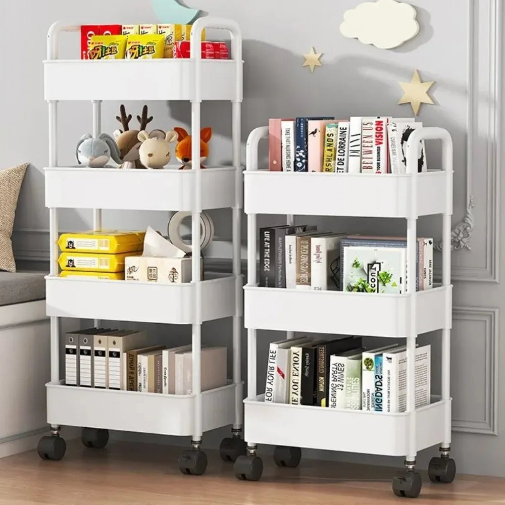 Mobile Kitchen Organizer with Wheels