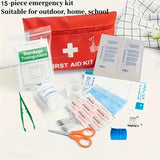 Multi-purpose small/large First Aid Kit: Portable First Aid Kit, including emergency supplies