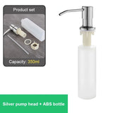 Stainless Steel Sink-Mounted Soap Dispenser