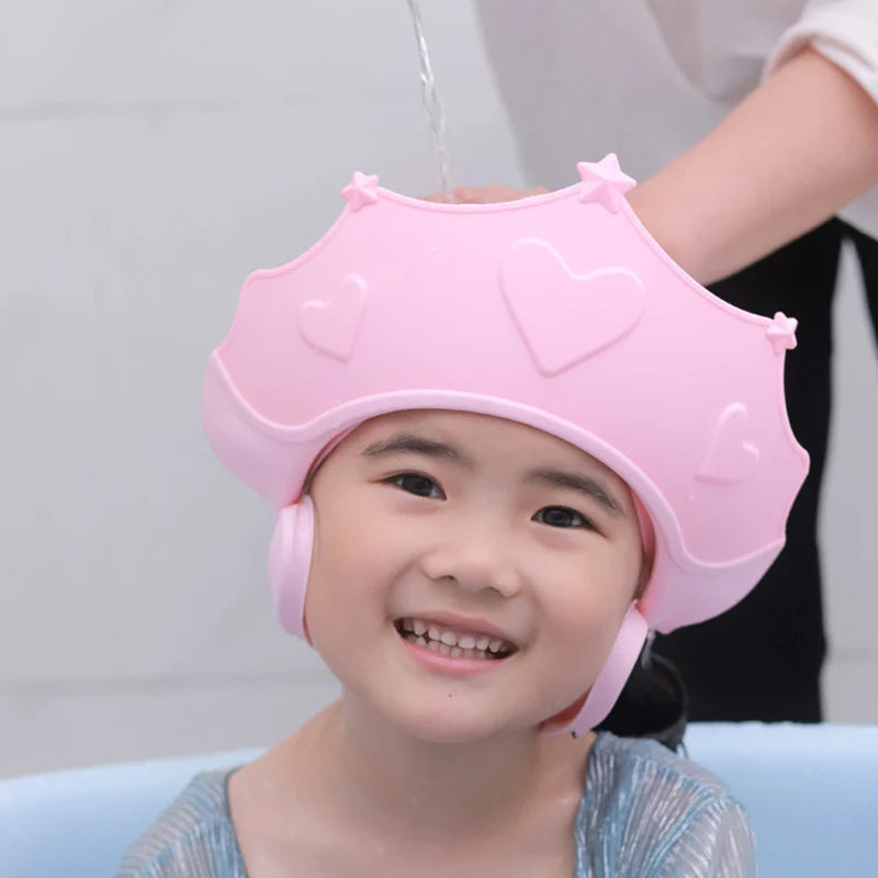 Adjustable Kids Hair Wash Hat for Shower