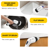 DayPlus Cordless Electric Brush - Multi-functional Automatic Hand-held Electric Cleaning Brush