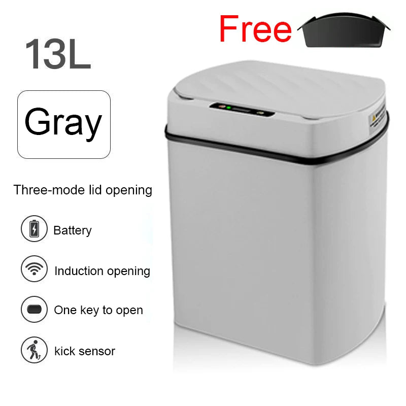 Smart Sensor Trash Can with Automatic Lid