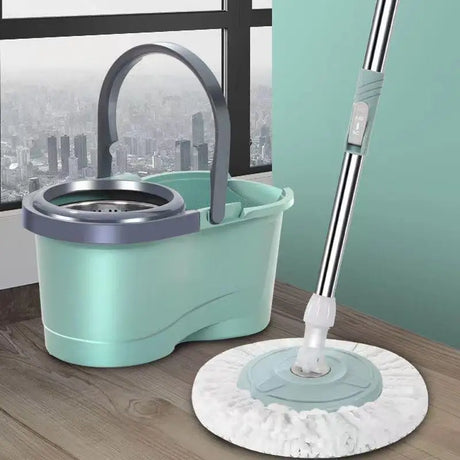 Automatic spin mop - New Automatic Bucket And Mop With Spin