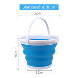 Portable folding bucket - 5/10L Portable Folding Bucket for Washing Outdoor