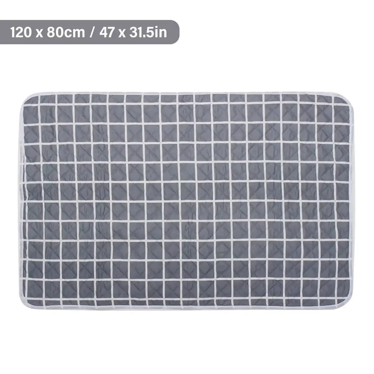 Washable Incontinence Bed Pad - Reusable Changing Pad Sheet Urine Mat Mattress Protector