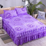 Cotton bedspread - Bedding Set Home Textile Cotton Bedspread Elastic Fitted Mattress Cover