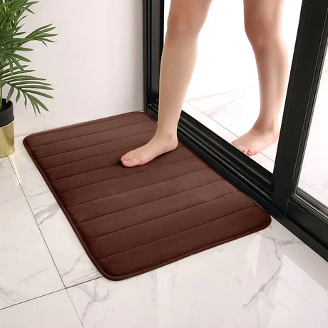 Home Bath Mat Super Absorbent Bathroom Carpets Rugs