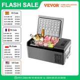 Portable Fridge Freezer - VEVOR 15L 95L Car Refrigerator