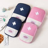 Portable First Aid Emergency Medicine Organizer