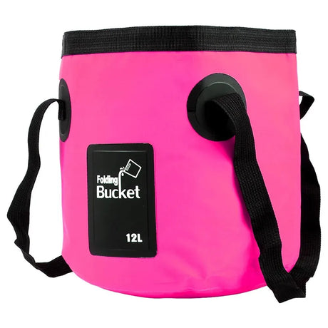 12L Folding Bucket - Portable Outdoor Travel Foldable Water Bucket