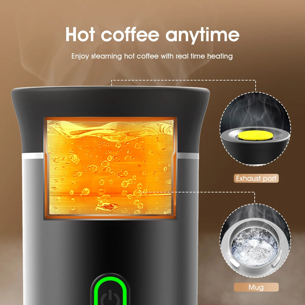 Wireless Electric Portable Espresso Coffee Machine