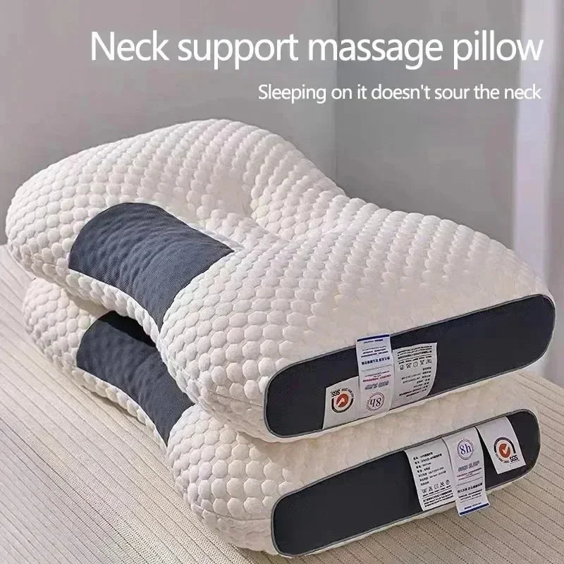 Non-deformable and Non-Collapsing Neck Orthopedic Pillow