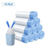 Drawstring garbage bags - 5/10 Rolls 75/150Pcs Drawstring Garbage Bag