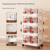 Multi-Layer Trolley Storage Rack