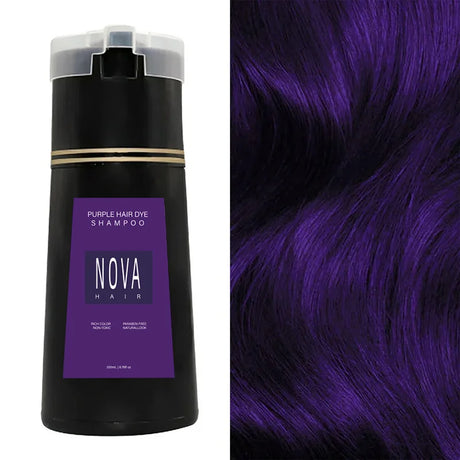 Nova 3-in-1 Hair Dye Shampoo for Men & Women