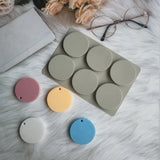 Round Silicone Aromatherapy Wax Molds