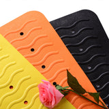 Non slip bath mats - RIDDER Bath Mat with Suction Cup and Drain Hole