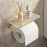 Luxury Gold Tissue Holder with Shelf