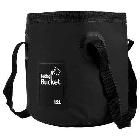 12L Folding Bucket - Portable Outdoor Travel Foldable Water Bucket