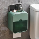 Wall-Mounted Double Tissue Dispenser