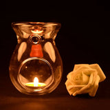 Nordic glass candle holder Nordic Home Decor Glass Candle