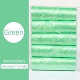 Disposable trash bags - 5 Rolls/pack Household Disposable Trash Pouch