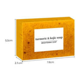 Turmeric Kojic Glow-Skin Brightening Soaps - Exfoliates Skin Soaps