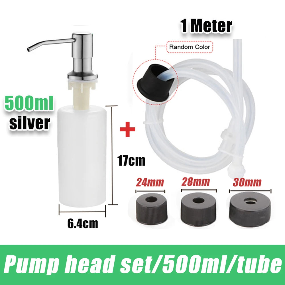 Stainless Steel Soap Dispenser - 304 Stainless Steel Kitchen Sink Dispenser