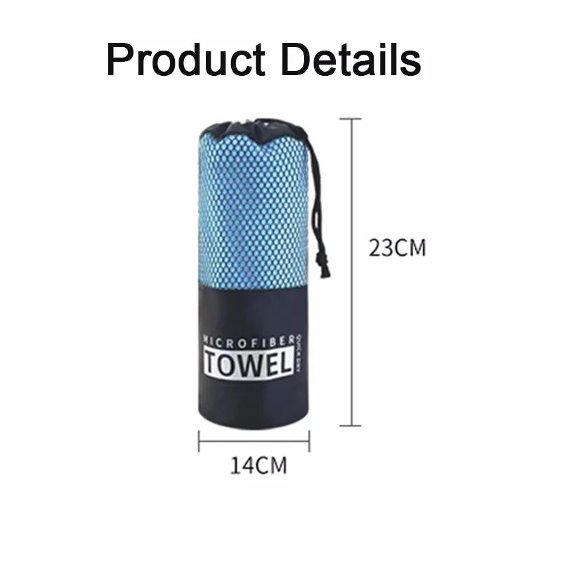 Sports towel - Microfiber Yoga Fitness Sports Towel - Quick Dry Towel Comfortable Sports Fabric