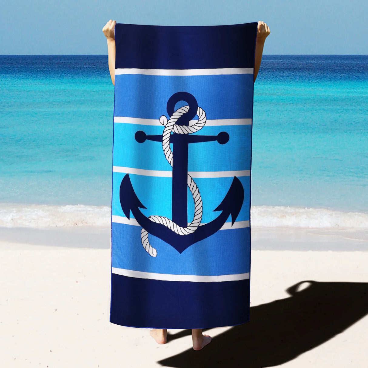 Beach towel - MUTAO Microfiber hairring Printed beach towel